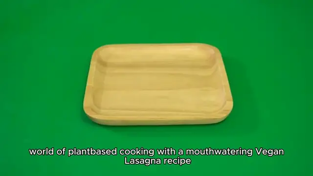 'Video thumbnail for Vegan lasagna recipe '
