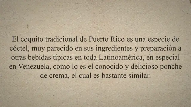 'Video thumbnail for Receta 【Coquito】 Puertorriqueño Navideño.'