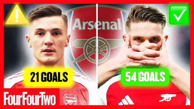 'Video thumbnail for Šeško or Gyökeres: The transfer that could win Arsenal the Premier League'