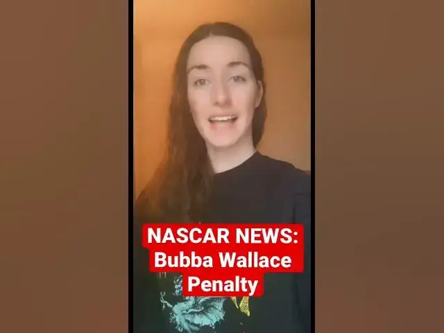 'Video thumbnail for Bubba Wallace Penalty Following LVMS.'