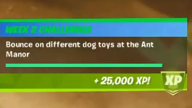'Video thumbnail for Bounce On Different Dog Toys At The Ant Manor [C2S4 - Week 2 Challenge] - Fortnite Battle Royale'