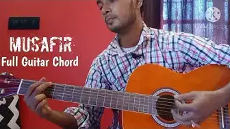 'Video thumbnail for Atif Aslam_Musafir Song _ Sweetiee Weds NRI - Easy Guitar Chord by Tanmoy'