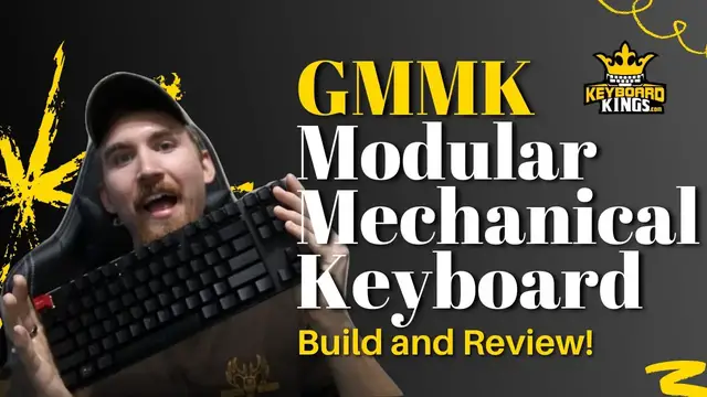 'Video thumbnail for TKL Glorious Modular Mechanical Keyboard (GMMK) Unboxing, Building, and Review'