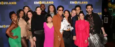 'Video thumbnail for Margherita, Lamon & More Celebrate Opening Night of EMOJILAND!'