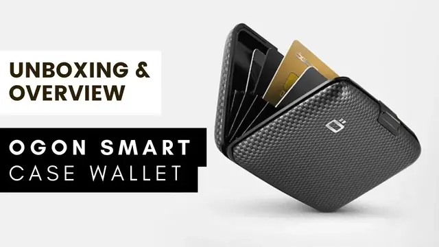 'Video thumbnail for ÖGON Smart Case Original Wallet  [Unboxing & Overview]'