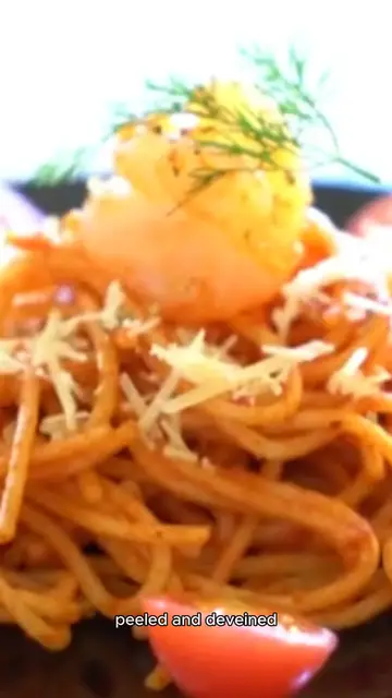 'Video thumbnail for Shrimp pasta recipe'
