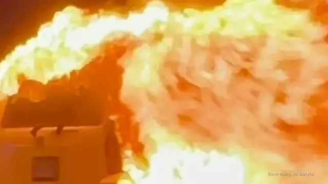 'Video thumbnail for SUV crashes into Domino’s, sparks massive explosion in Utah'