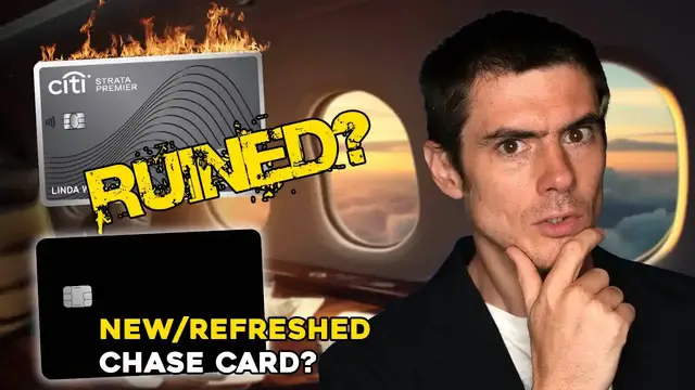 'Video thumbnail for Ben Hedges: citi strata premier changes & new chase credit card options!'