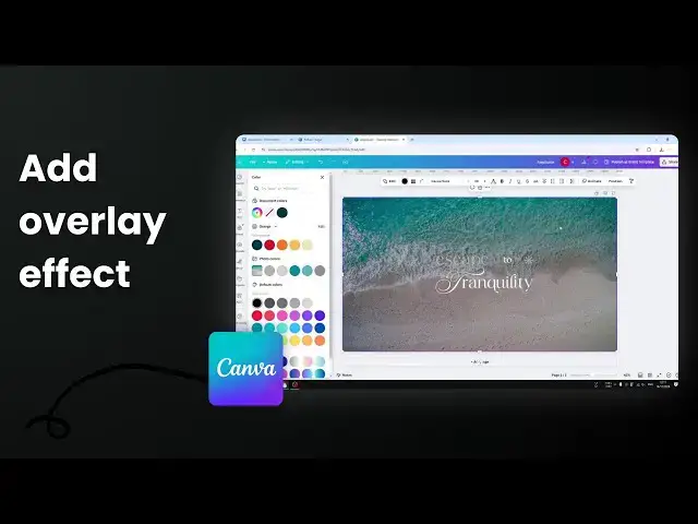 'Video thumbnail for How to Make a Transparent Overlay in Canva'