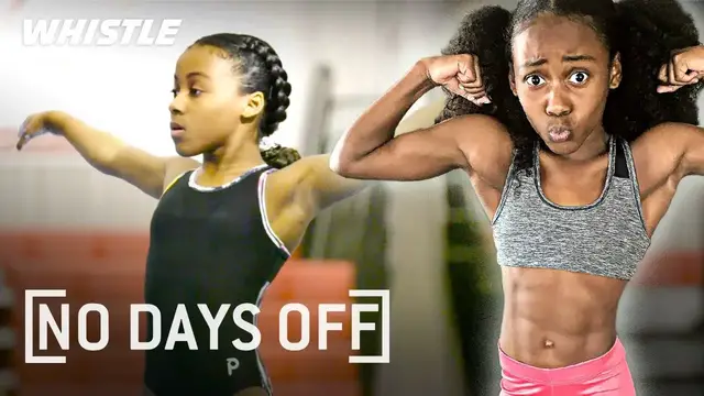 'Video thumbnail for 12-Year-Old Gymnast Is The Next SIMONE BILES!'