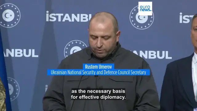 'Video thumbnail for Ukrainian peace delegation proposes 'summit of leaders' between Zelenskyy and Putin by end of August'