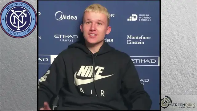 'Video thumbnail for stream punk sports: mitja ilenič talks nycfc life & soccer journey'