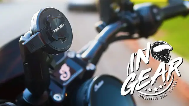 'Video thumbnail for In Gear: Rokform Pro Ball Motorcycle Phone Mount & Rugged Phone Case Review'
