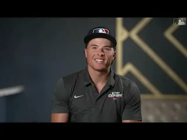 'Video thumbnail for MLB Draft Prospect Slater de Brun Talks About Singing Career, Mentorship and MORE!'