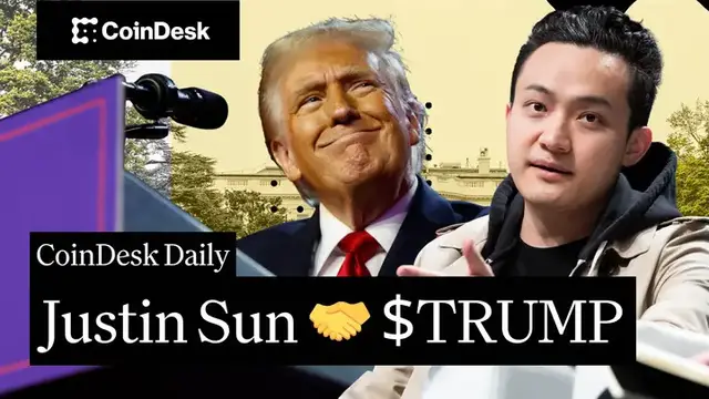 'Video thumbnail for Justin Sun Wants to Make TRUMP a Global Crypto Brand'