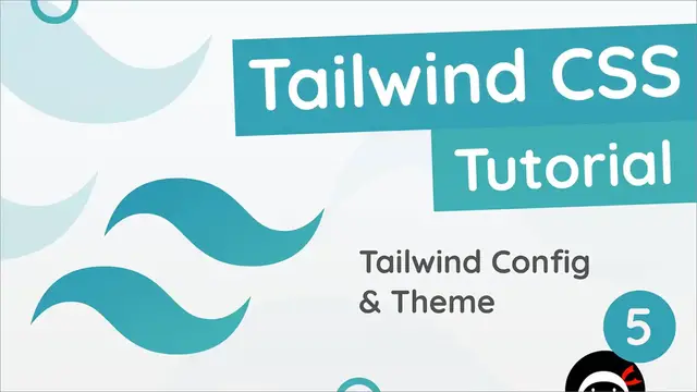 'Video thumbnail for Tailwind CSS Tutorial #5 - Tailwind Config'