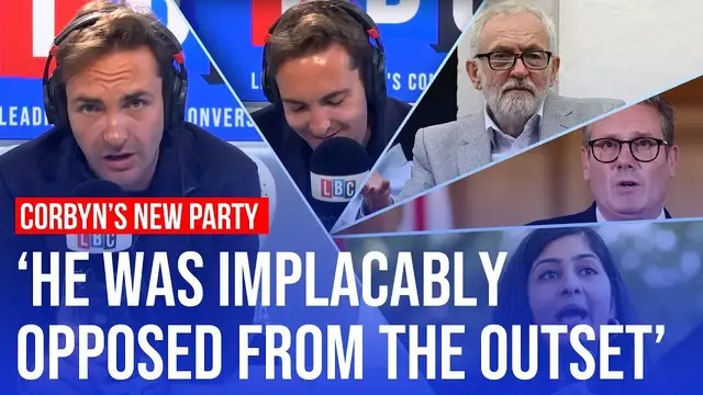 'Video thumbnail for 'Total madness': Behind the scenes of Corbyn's new party | LBC'