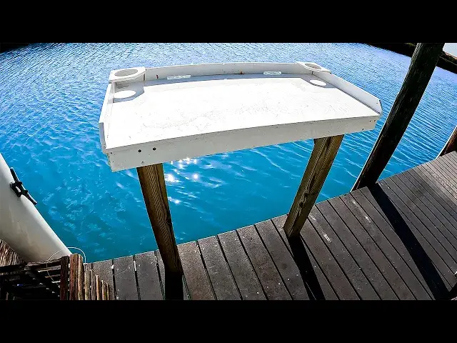 'Video thumbnail for Building A Fishing Cleaning Table'