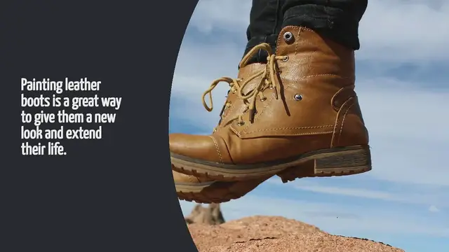 'Video thumbnail for How To Paint Leather Boots'