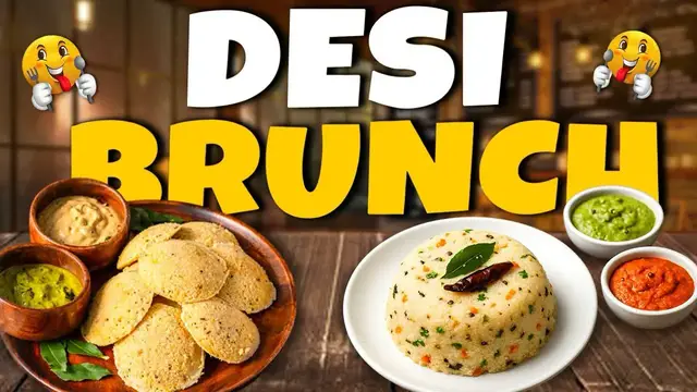 'Video thumbnail for Wholesome Indian Brunch Ideas | How to Make Sama Rice Upma & Oats Idli at Home'