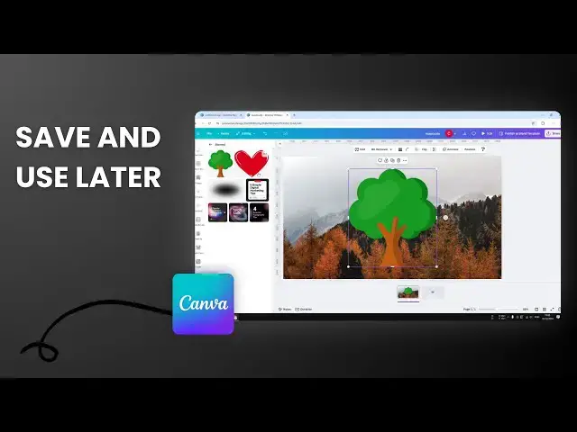 'Video thumbnail for How to Save Your Favorite Elements in Canva'