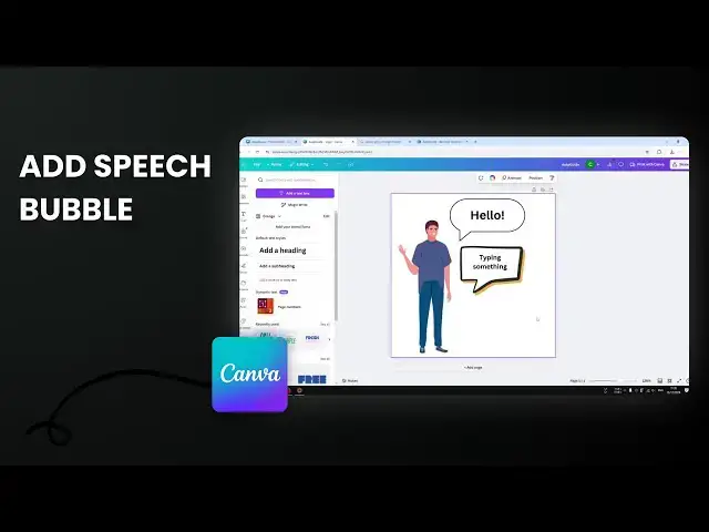 'Video thumbnail for How to Easily Add Speech Bubble in Canva'