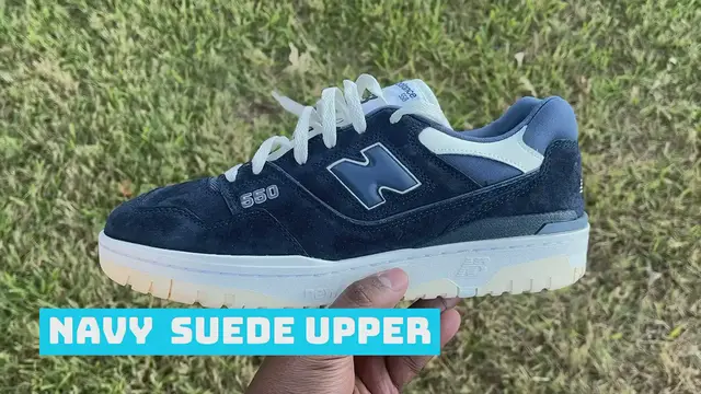 'Video thumbnail for New Balance 550 “Indigo”'