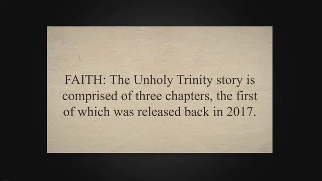 'Video thumbnail for FAITH: The Unholy Trinity Review'