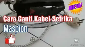 'Video thumbnail for Cara Ganti Kabel Setrika Maspion 100% Berhasil 馃憤'
