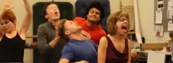 'Video thumbnail for Jackie Hoffman in ONCE UPON A MATTRESS Rehearsals!'