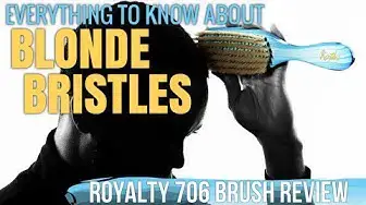 'Video thumbnail for Everything To Know About Blonde Boar Bristles for Hair: Royalty 706 Brush Review (3 of 52)'