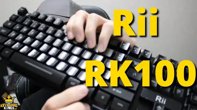 'Video thumbnail for Rii RK100 Gaming Keyboard Unboxing and Review'