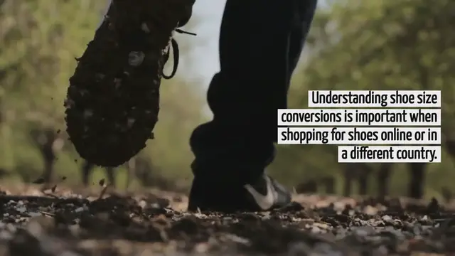 'Video thumbnail for How To Convert Women"S Shoe Size To Men"S'