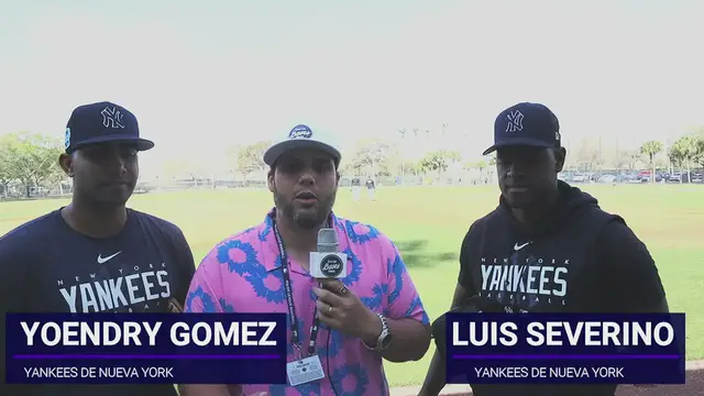 'Video thumbnail for YANKEES: Luis Severino y Yoendrys Gomez, Dominicana y Venezuela (Entrevista EXCLUSIVA)'