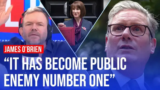 'Video thumbnail for James O’Brien takes aim at anti-wealth tax sentiment | LBC'