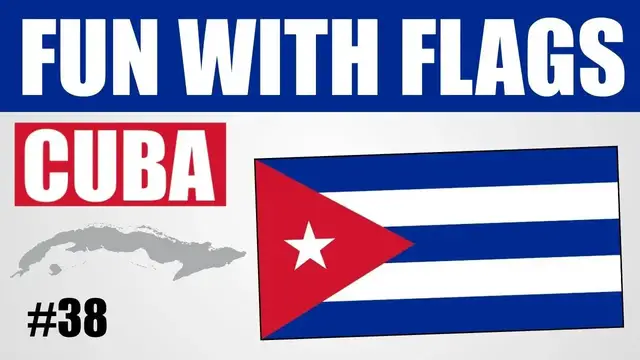 'Video thumbnail for Fun With Flags - Cuba'