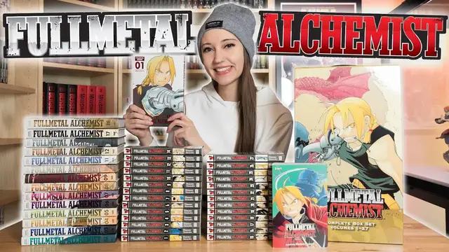 'Video thumbnail for Every Fullmetal Alchemist Manga Edition Compared!'