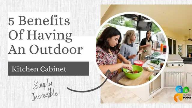 'Video thumbnail for 5 benefits of having an outdoor kitchen cabinet'