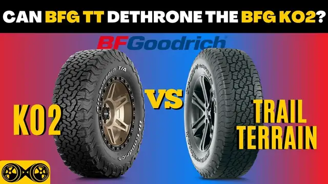 'Video thumbnail for BF Goodrich Trail Terrain vs All-Terrain KO2'
