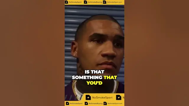 'Video thumbnail for Conor Benn States If The Public Want Him To Fight Josh Kelly He Will Fight Him #shorts'