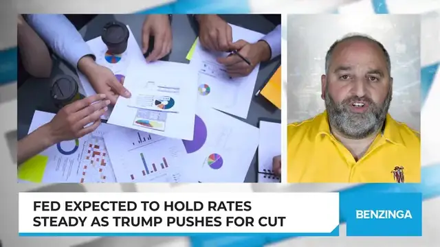 'Video thumbnail for Fed Expected To Hold Rates Steady As Trump Pushes For Cut'