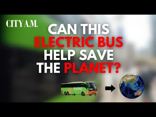 'Video thumbnail for Could this £3 electric bus in England and Wales save the planet from carbon emissions?'