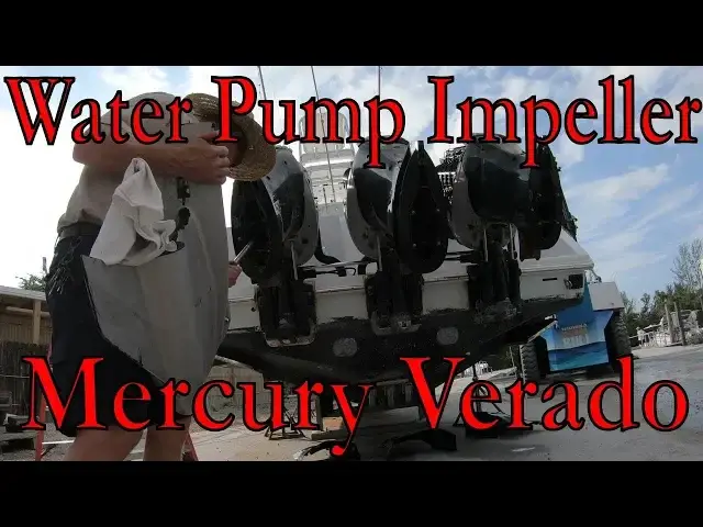 'Video thumbnail for Mercury Verado Gear Case Service | Water Pump Impeller | Driveshaft Seals'