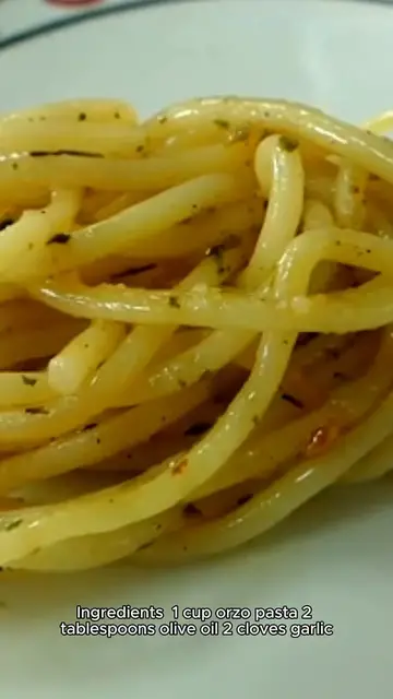 'Video thumbnail for Lemon garlic orzo recipe'