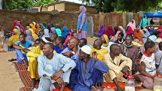 'Video thumbnail for Facing aid cuts, World Food Programme warns of "hunger crisis" in Nigeria'
