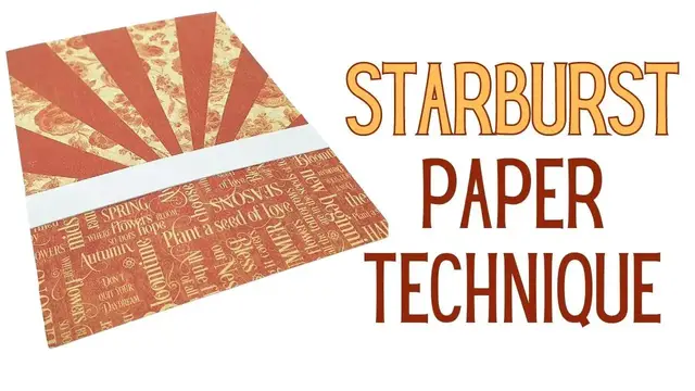 'Video thumbnail for Sunburst Paper Technique'