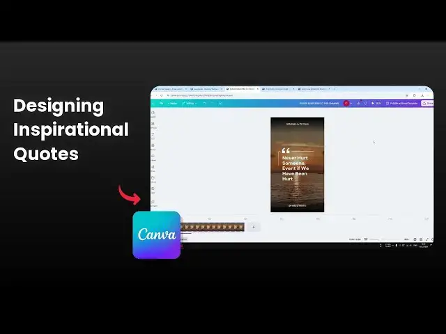 'Video thumbnail for How to Create Quotes in Canva'