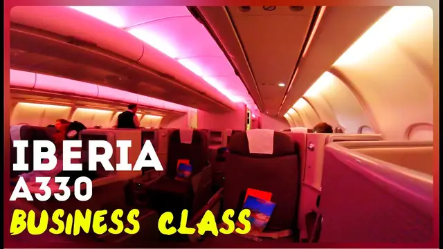 'Video thumbnail for IBERIA A330-300 | BUSINESS CLASS | LONDON HEATHROW - MADRID'