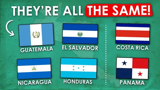 'Video thumbnail for Why Do All CENTRAL AMERICAN Countries Have Such Similar Flags?'