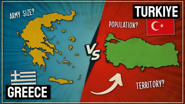 'Video thumbnail for How Do Greece & Turkey Compare?'